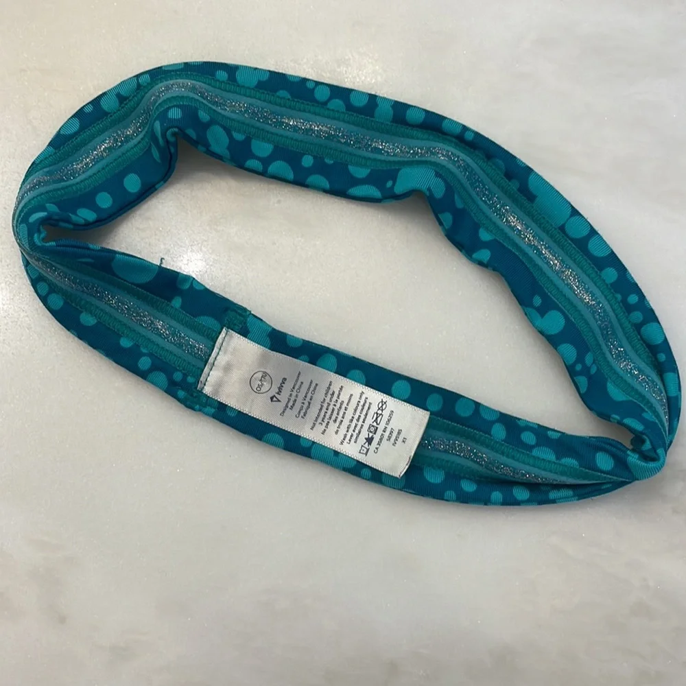 Ivivva headband teal lululemon kids